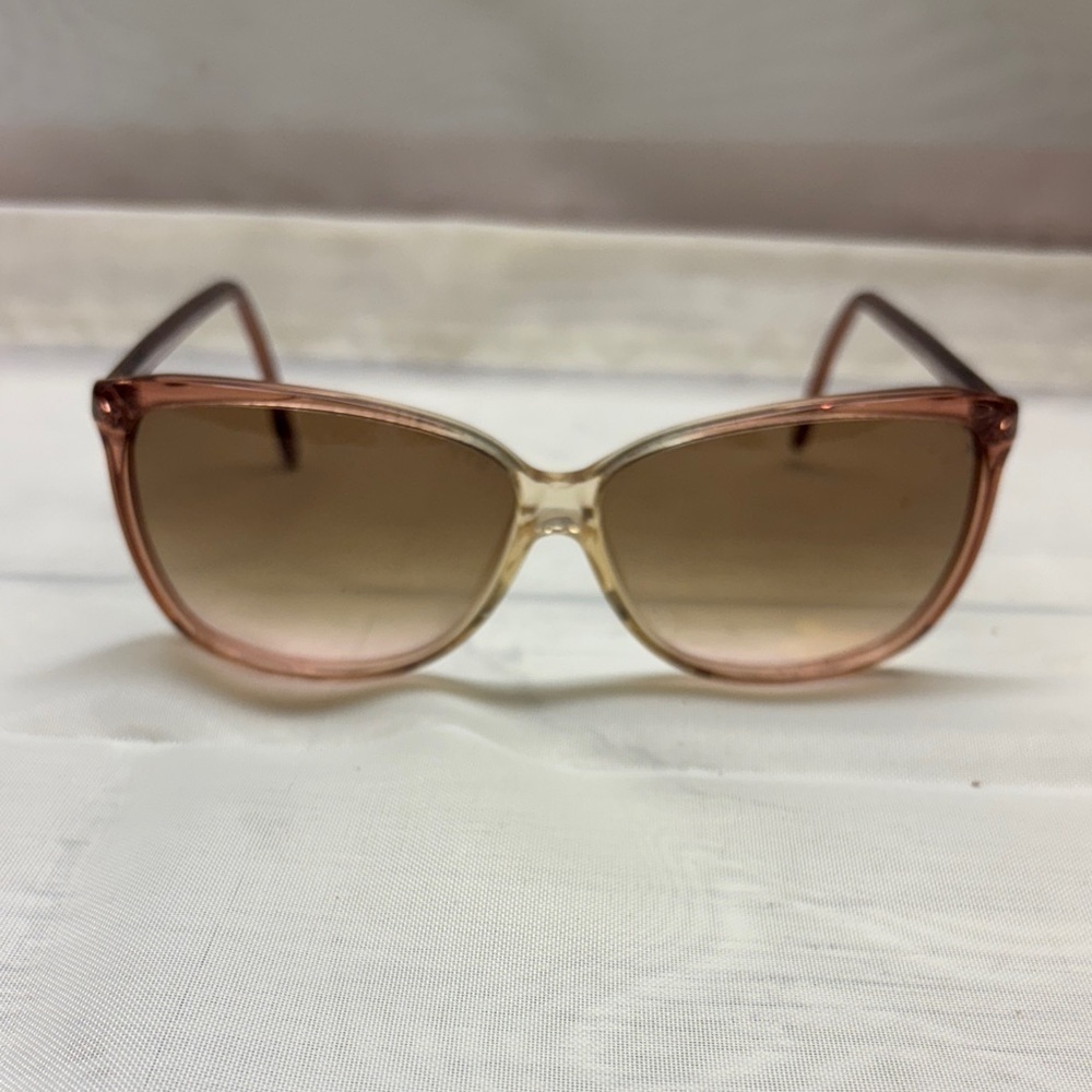Vintage Luxottica Avant Garde Brown Gradient Sunglasses - Picture 5 of 9
